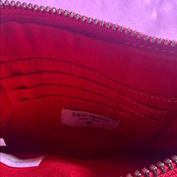 Kate Spade Red Beaded Clutch - Picture 2 of 4